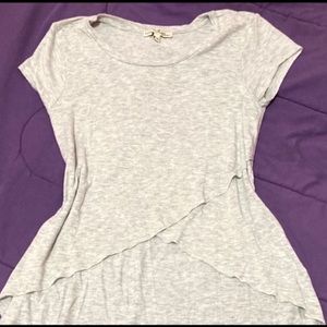 LIKE NEW Express Hi-Lo Front Wrap Top